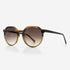 Oval and Architectural lines Acetate Women's Sunglasses 21A8035